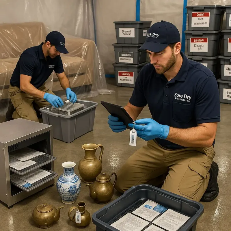 Content Protection and Restoration process in Port Washington, NY