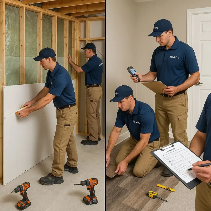 Repairs and Reconstruction process in Port Washington, NY